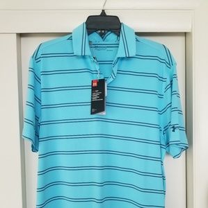 Under Armour Double Stripe Polo